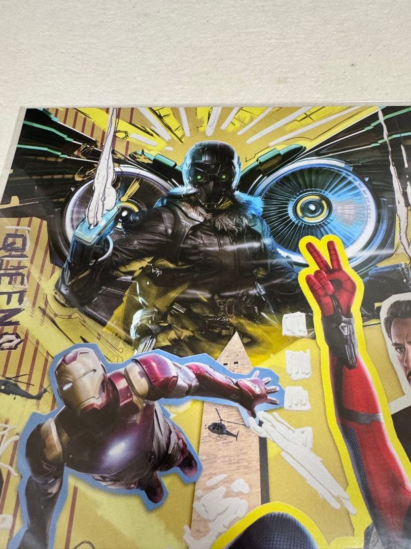 IMAXポスターA3 映画スパイダーマン：ホームカミング　海外特典アベンジャーズ