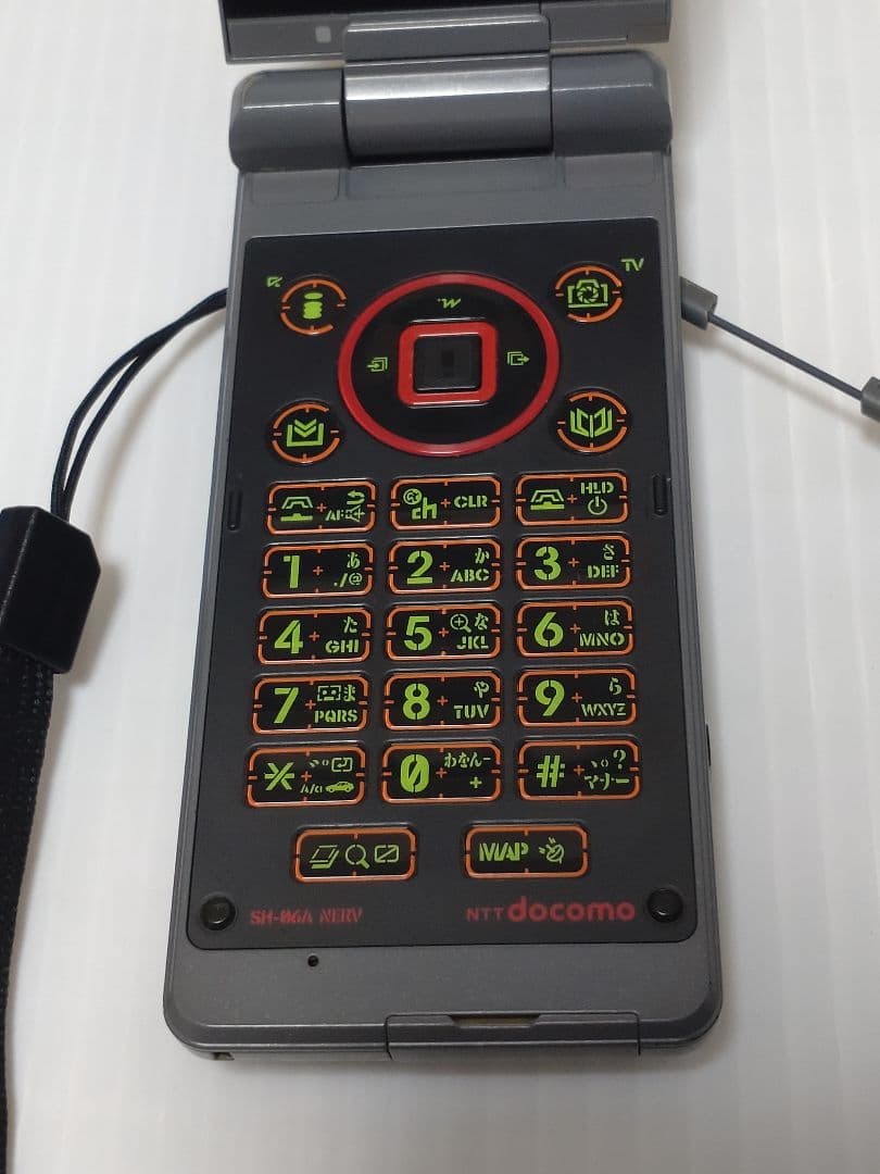 SH-06A NERV エヴァンゲリオン ガラケー 動作確認済み テレビ OK
