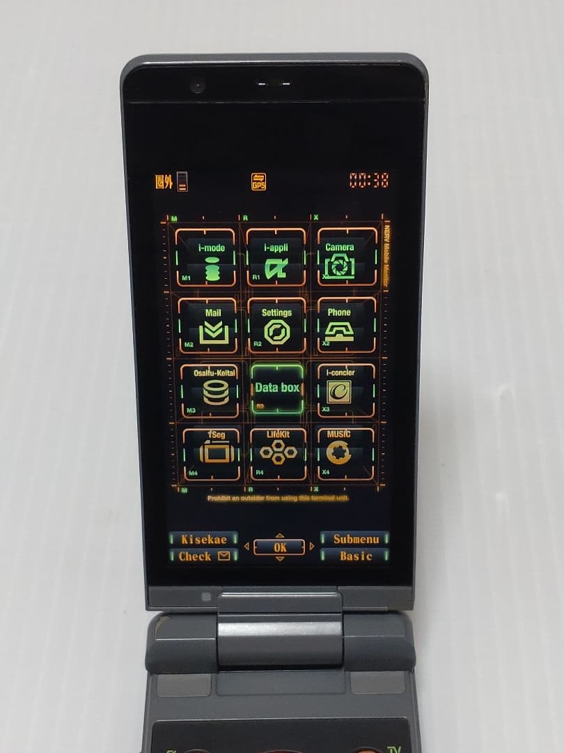 SH-06A NERV エヴァンゲリオン ガラケー 動作確認済み テレビ OK
