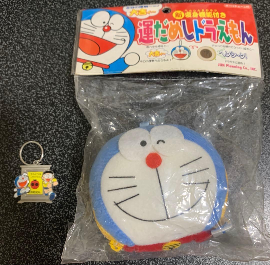ドラえもんグッズ　どこでもドラえもん　ペットボトルキャップ　根付けストラップ