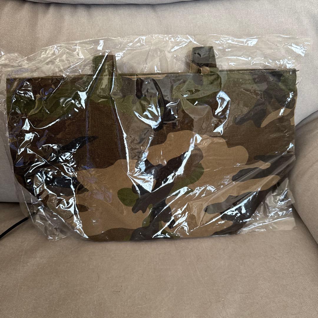 激レア新品美品マンウィズ お散歩 トートバッグ スヌーピー 迷彩柄 ウッドランド