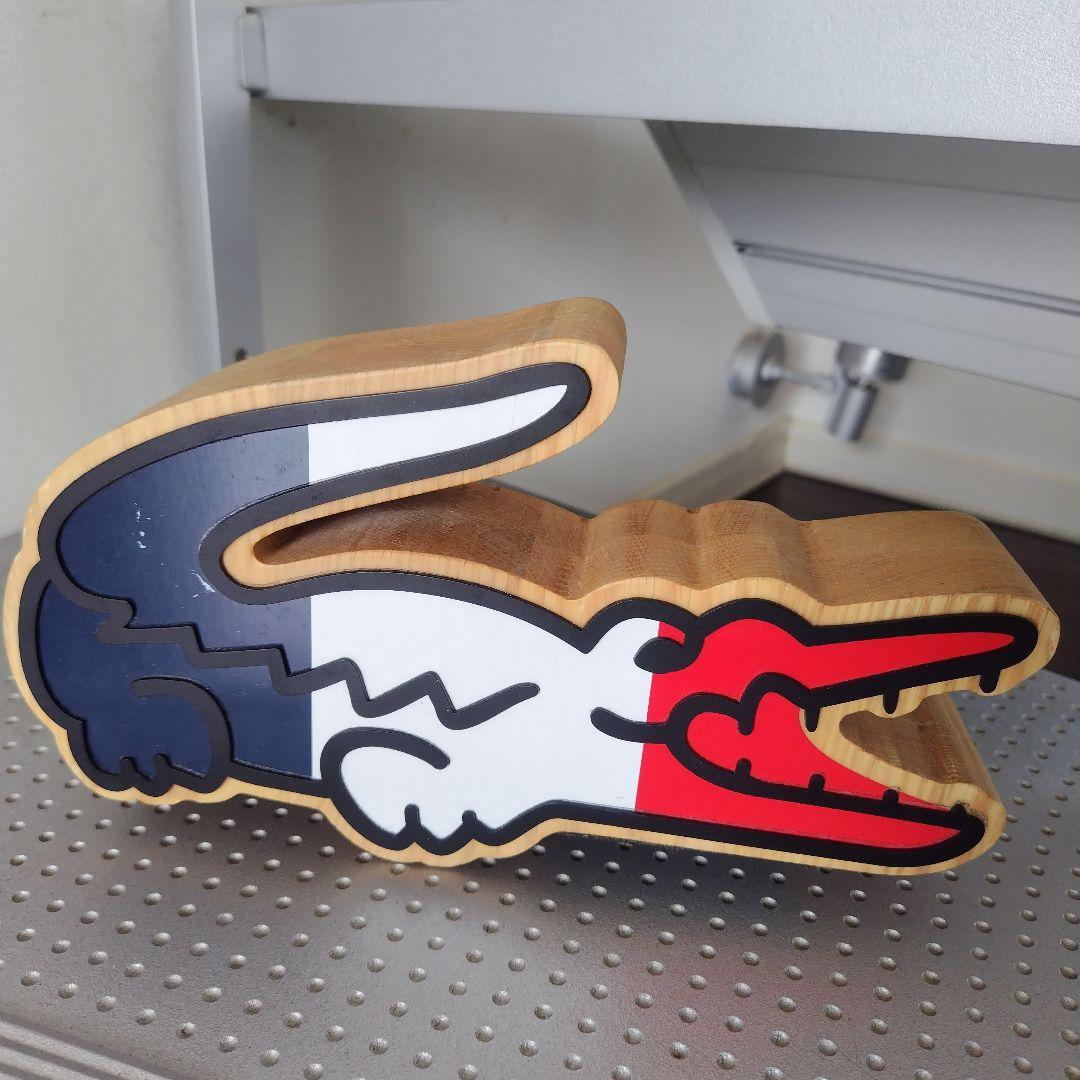 【レア非売品】LACOSTE 販促 店舗 木製オブジェ パリ建築物モチーフ3点