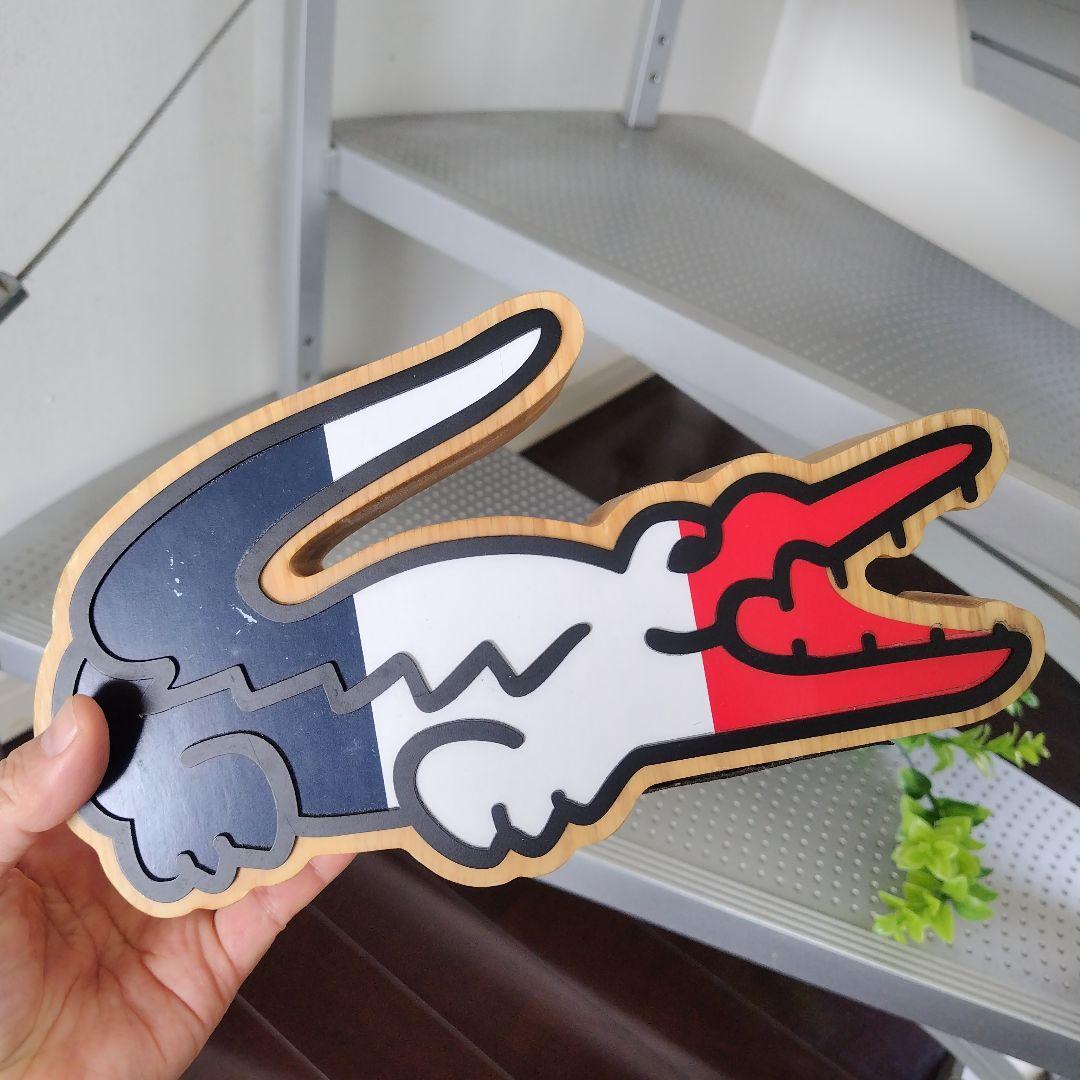 【レア非売品】LACOSTE 販促 店舗 木製オブジェ パリ建築物モチーフ3点