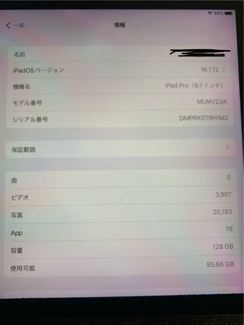 Apple iPad Pro (9.7インチ) 128GB