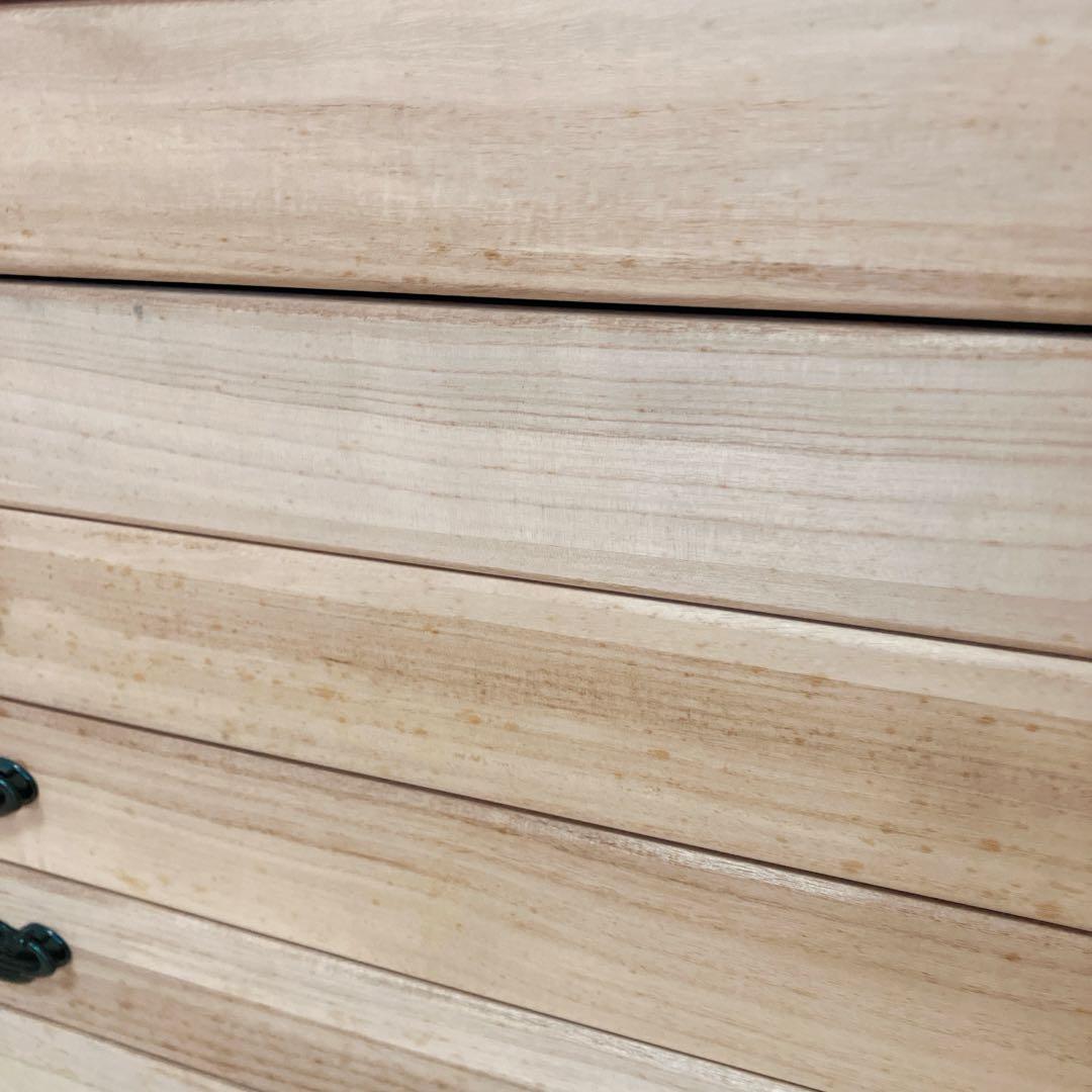 桐箪笥　桐タンス　5段　着物たんす　和装　収納　幅98×高さ45×奥行き43cm