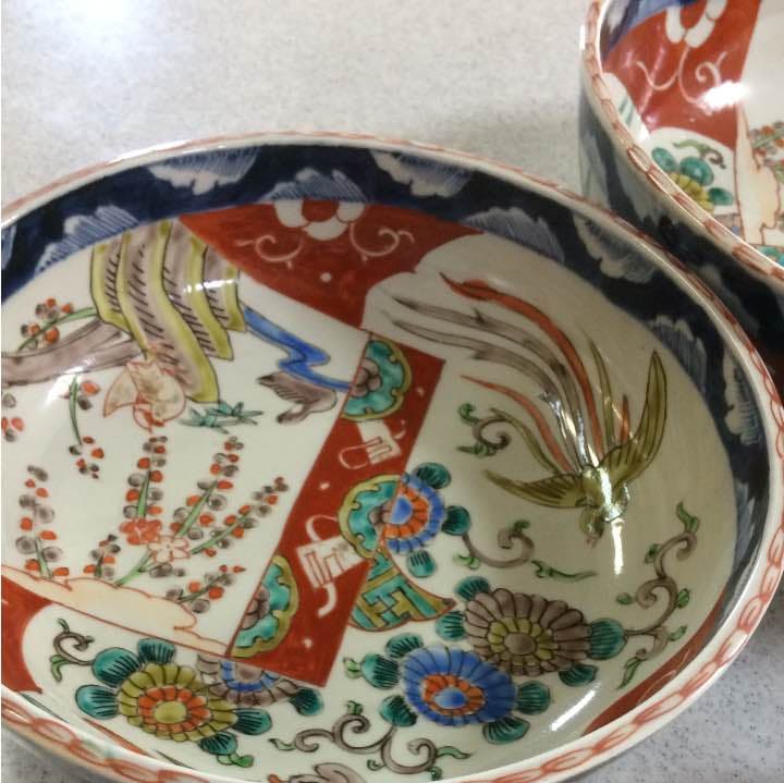 古伊万里 大鉢  3鉢セット 骨董　古伊万里大皿