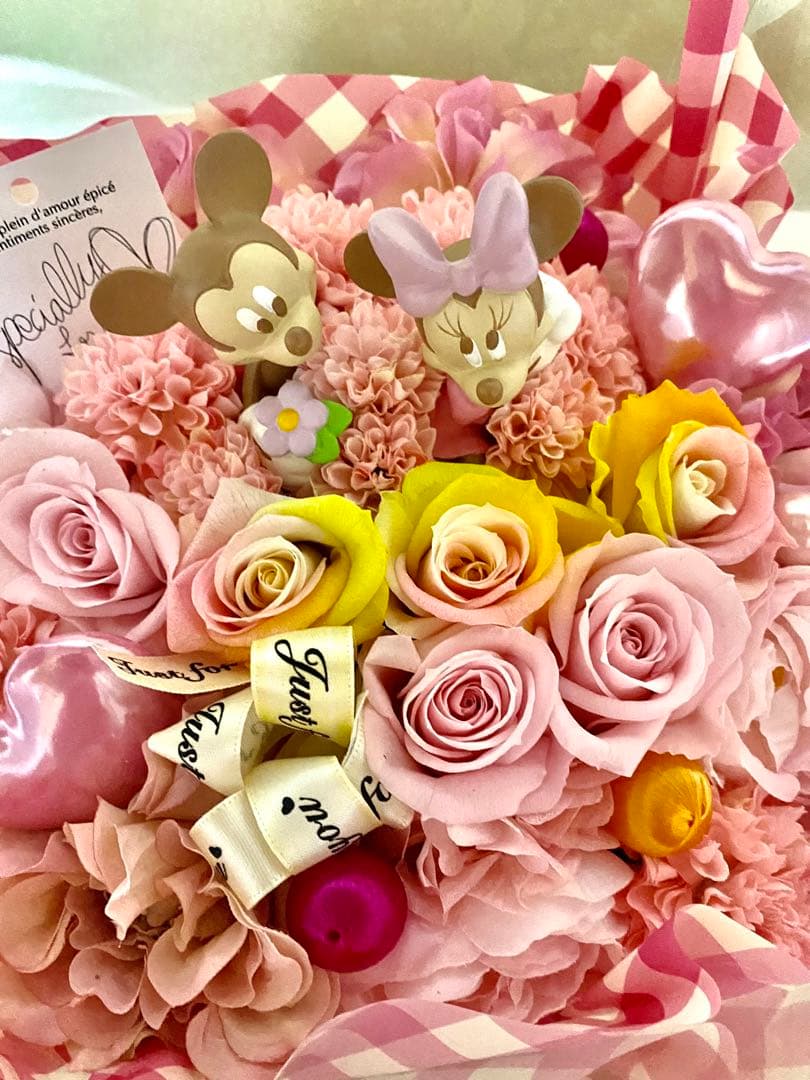 ディズニー　プリザーブドフラワー