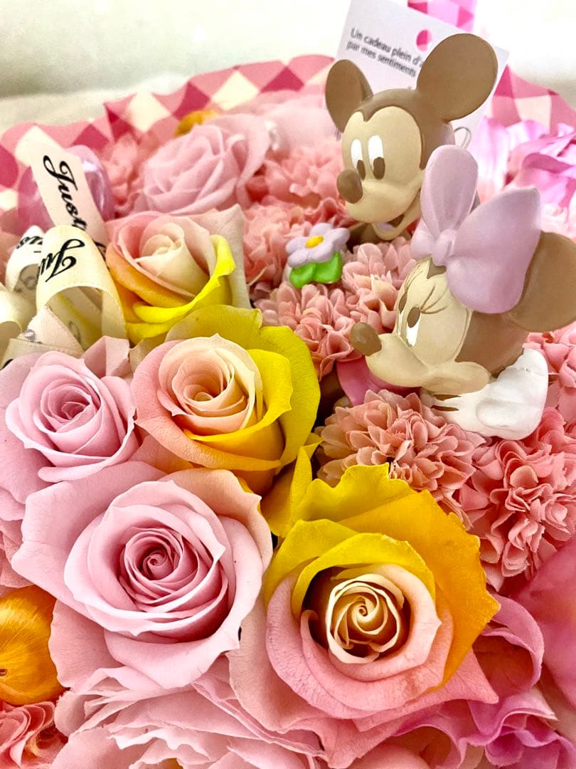 ディズニー　プリザーブドフラワー