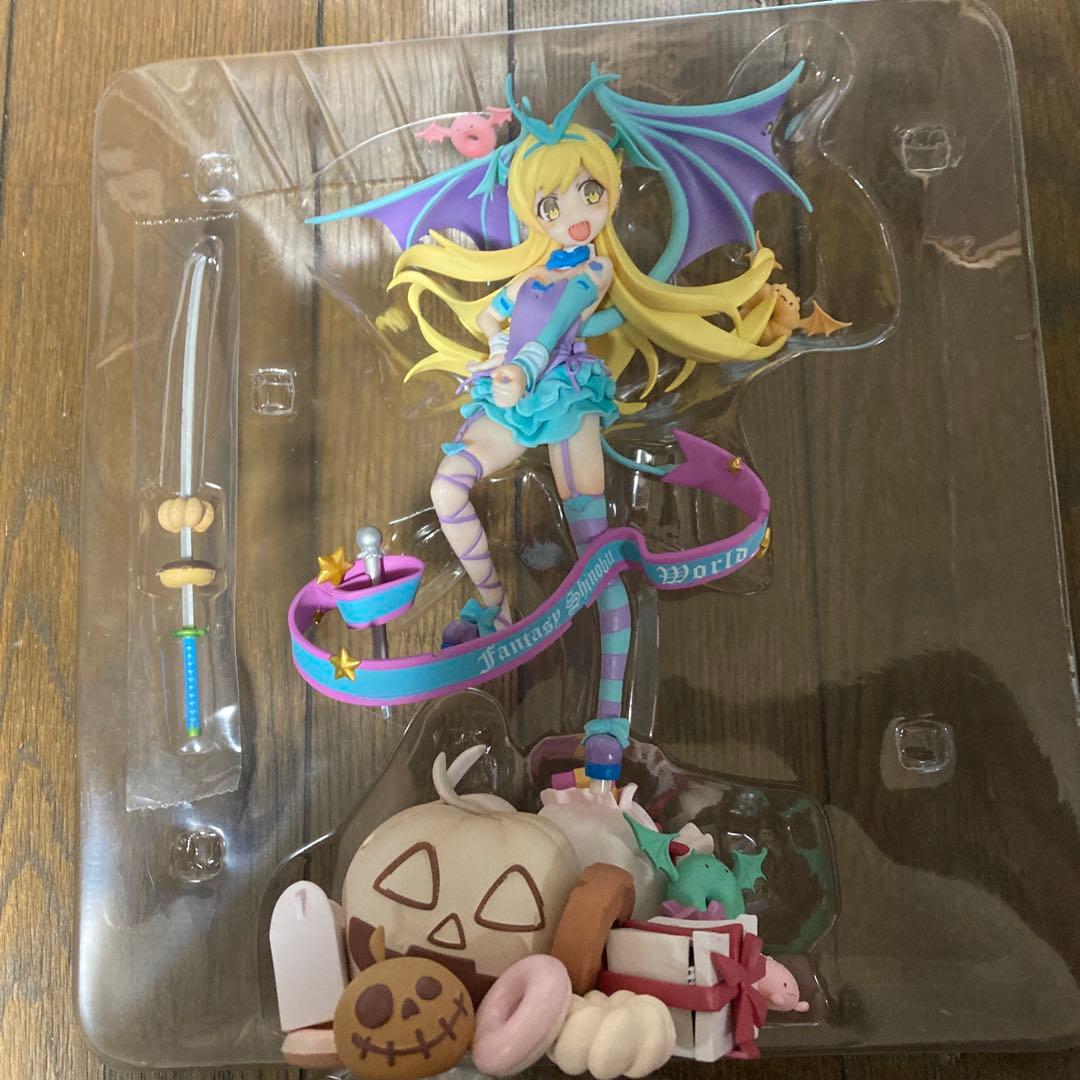 物語シリーズ　一番くじ　ラストワン賞　忍野忍　フィギュア　ハロウィン