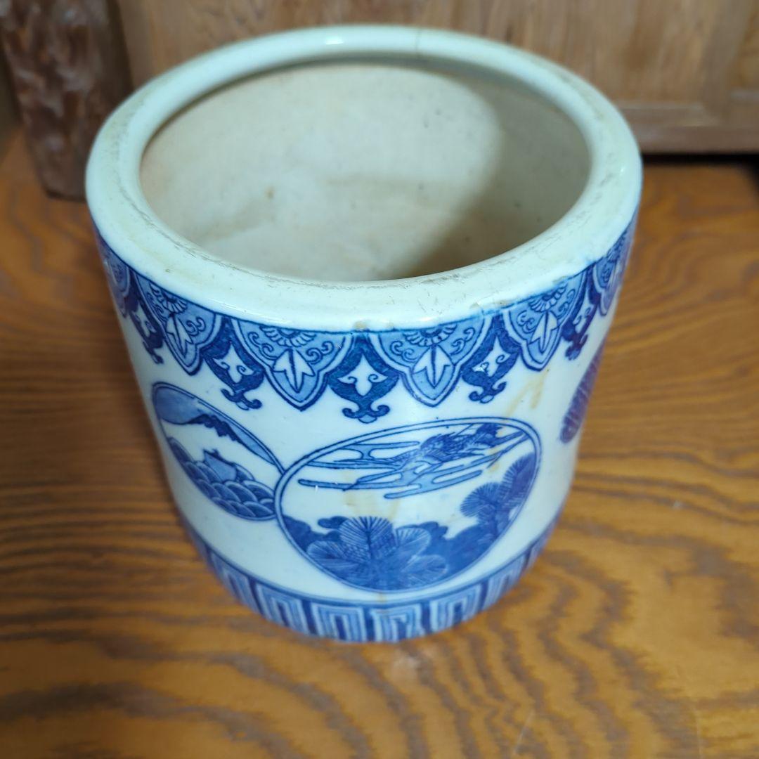 骨董品、明治、大正　火鉢　メダカ鉢