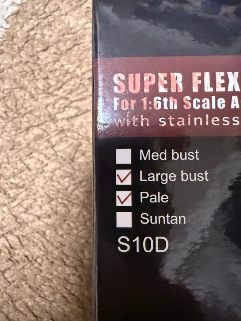 TBLeague 1/6 シームレス女性素体 S10D（ペール／ラージバスト）