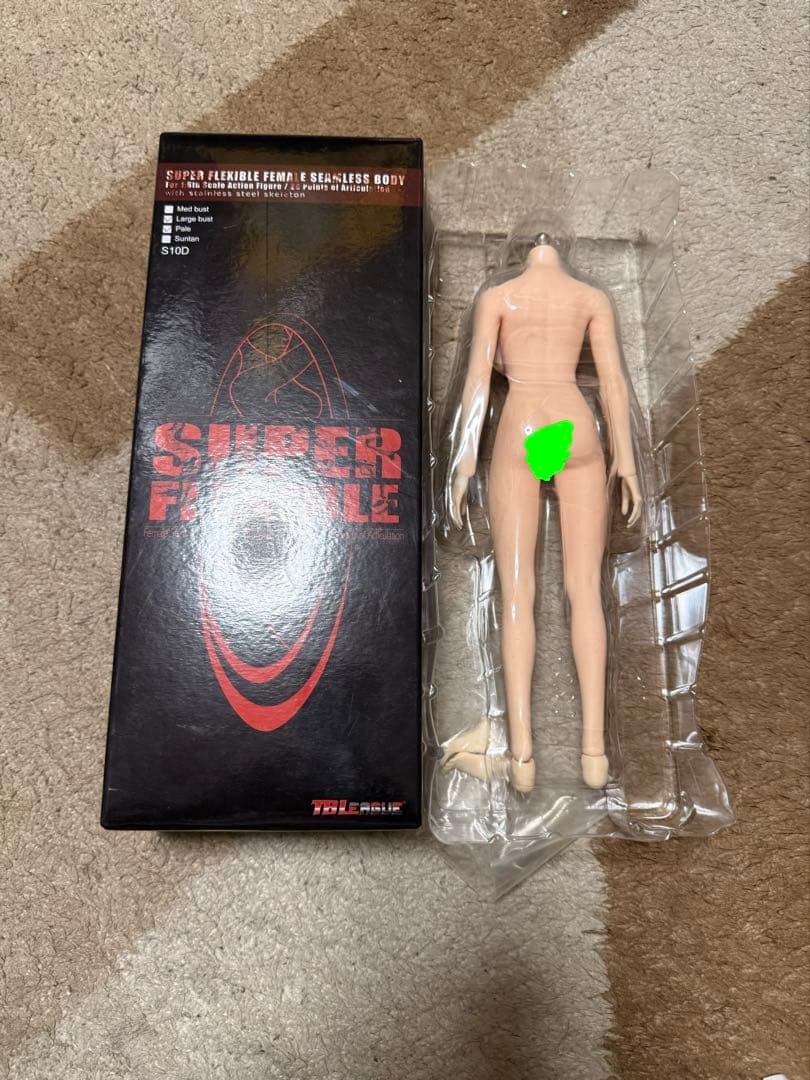 TBLeague 1/6 シームレス女性素体 S10D（ペール／ラージバスト）