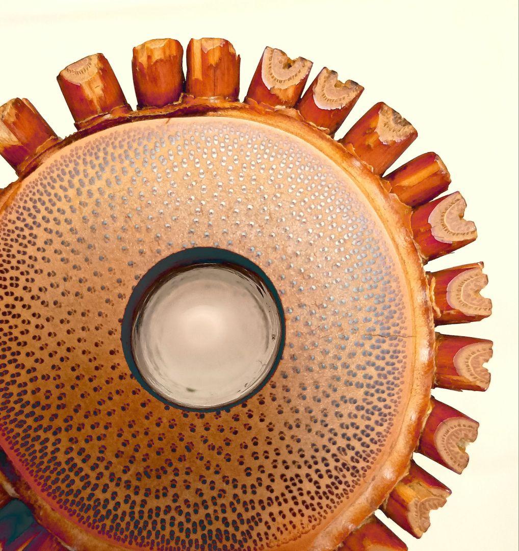 雪舟銘の二尺一寸管の尺八です☆最高級ベタ銀巻き管！