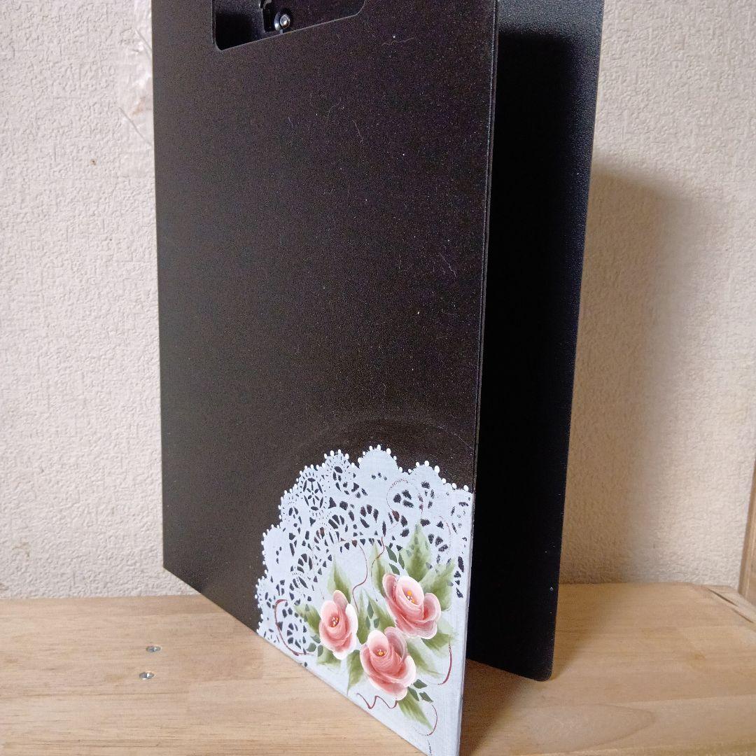 バラ柄クリップボード