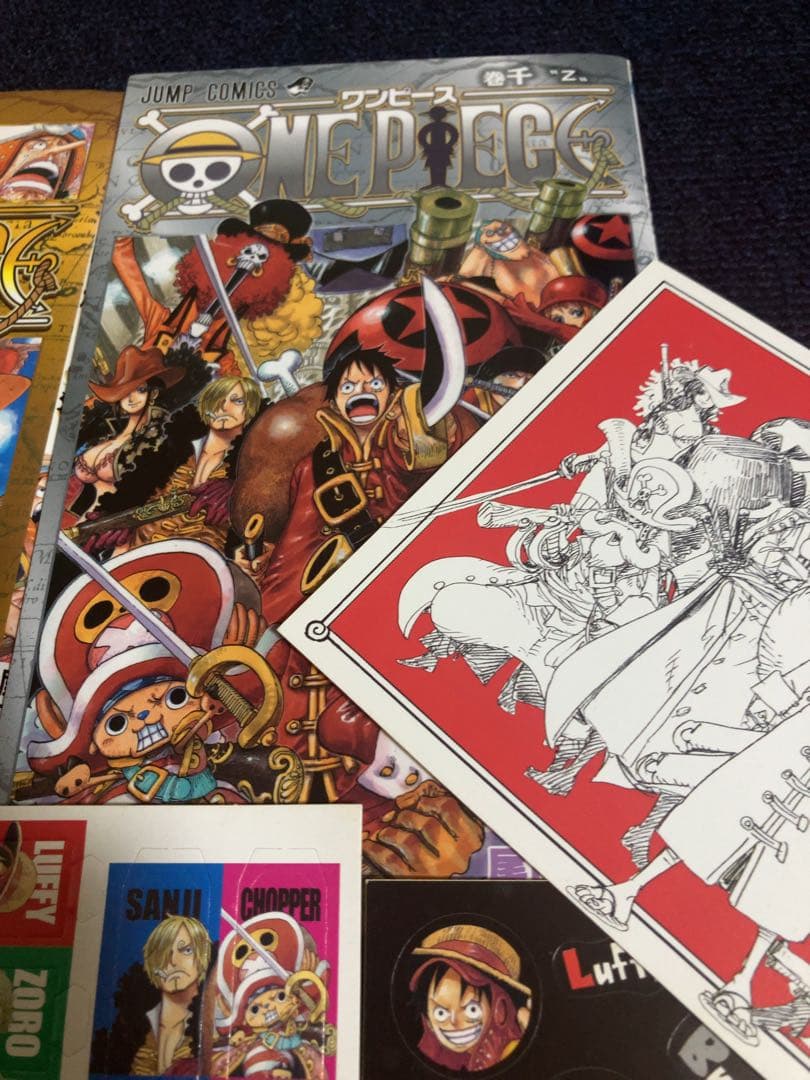 ワンピース ONE PIECE グッズまとめ売り 映画特典 非売品 冊子 シール