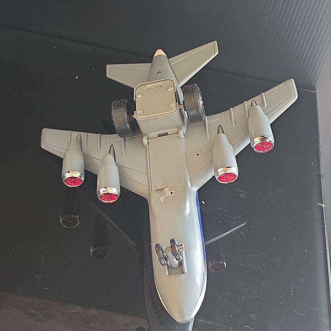 全日空　ジャンボジェット　747　ANA　日本製　ブリキ　ビンテージ　飛行機