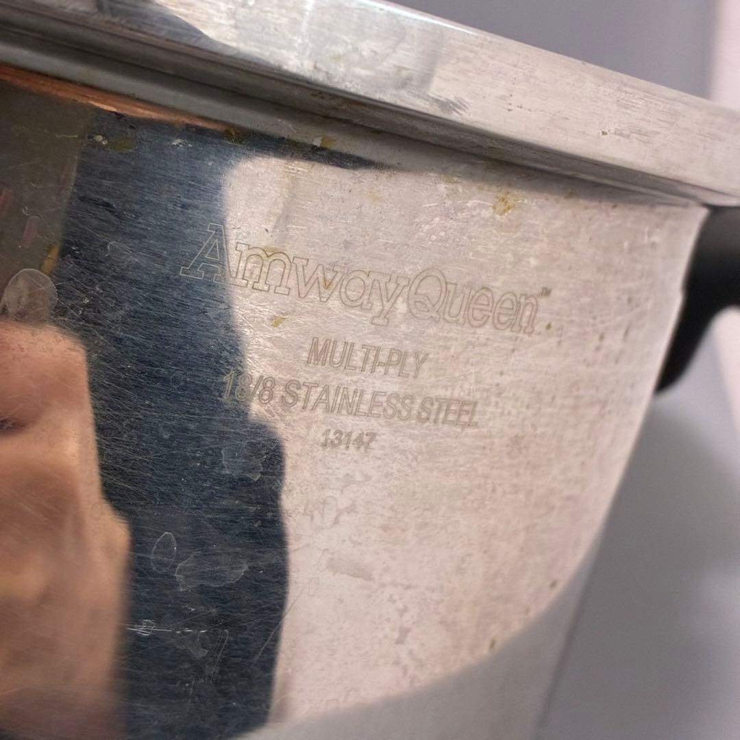 AmwayQueen アムウェイクィーン 4L シチューパンセット　両手鍋