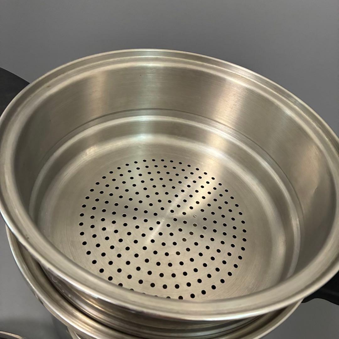 AmwayQueen アムウェイクィーン 4L シチューパンセット　両手鍋