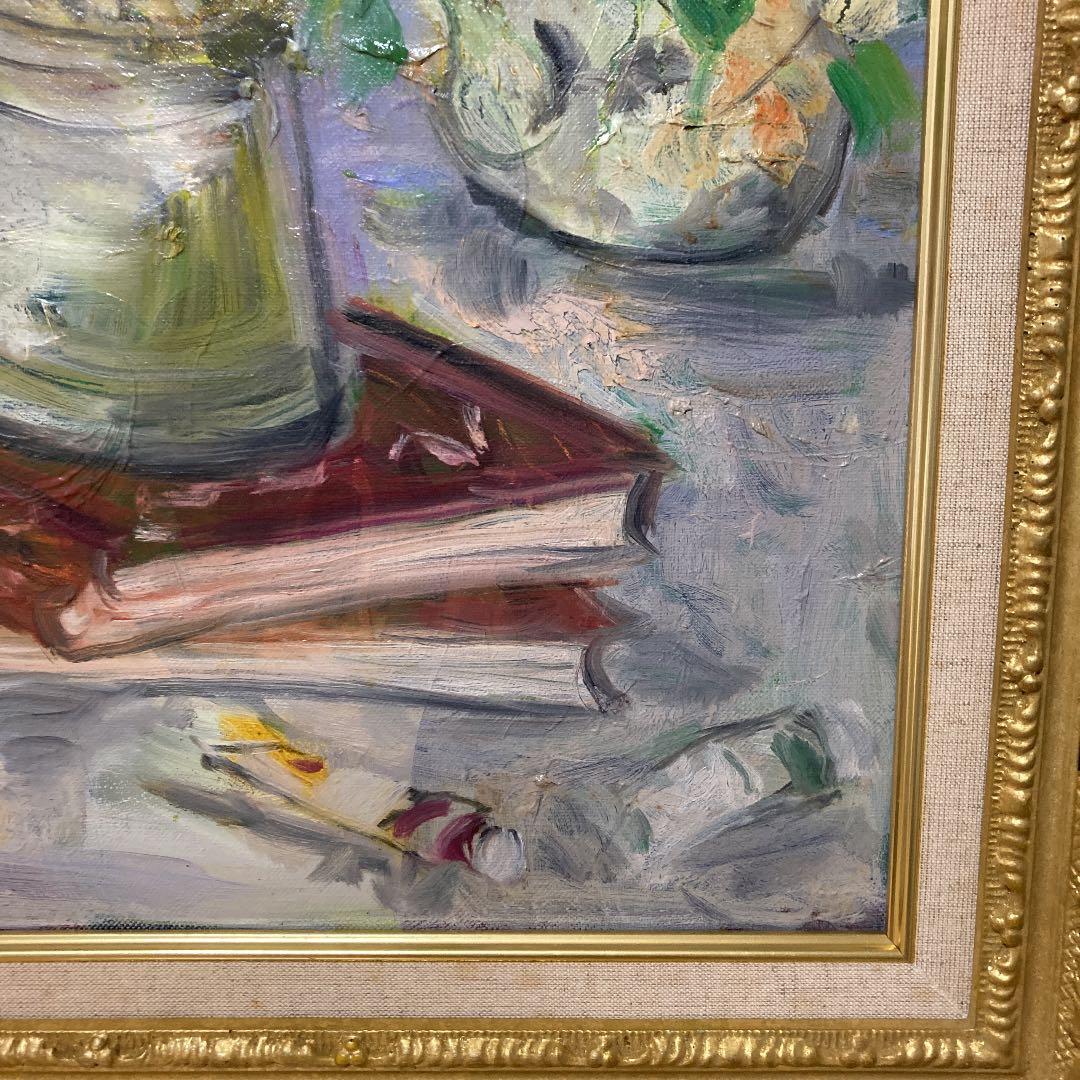 作者Hiroko.M サイズ8号師松本俊郎師　キャンバスのみ