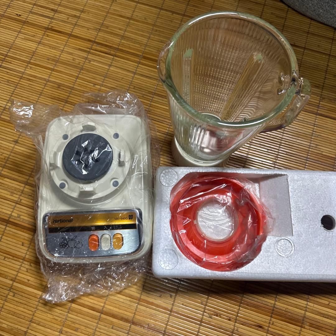 昭和レトロ　ブレンダー　ミキサー　クッキングミキサー　ナショナルミキサー