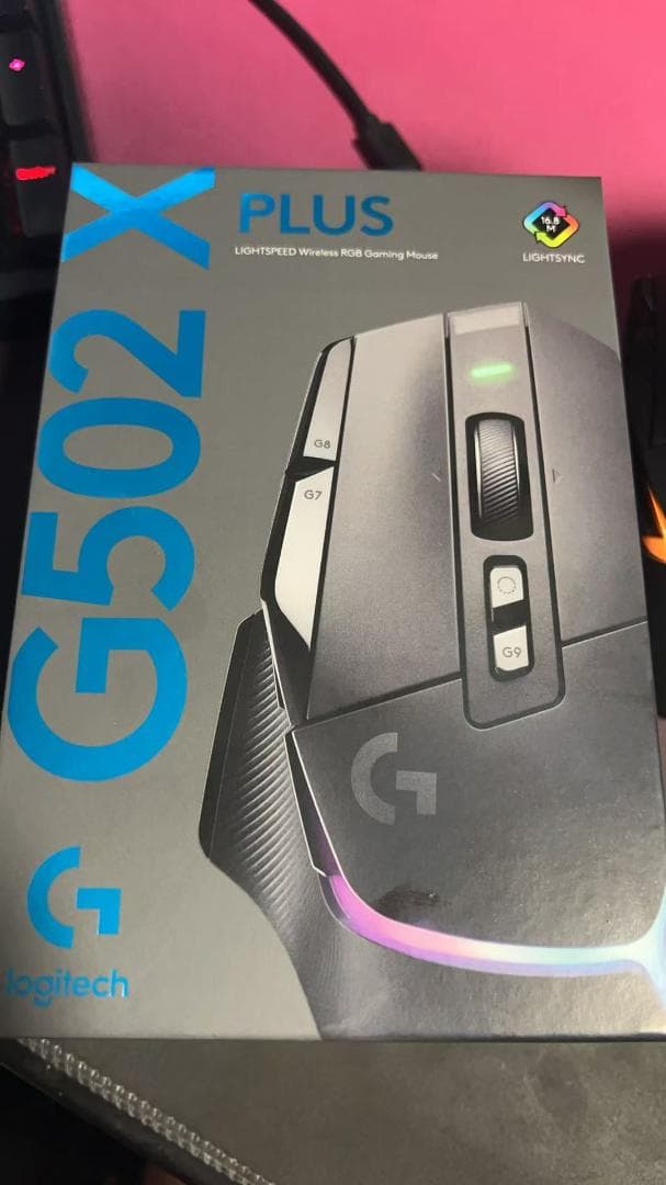 Logitech G502 X PLUS ワイヤレスマウス