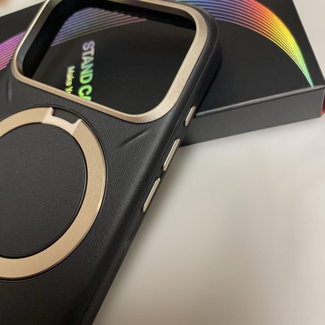 TORRAS iPhone 17Proケース 新感覚レザー 360°定点回転