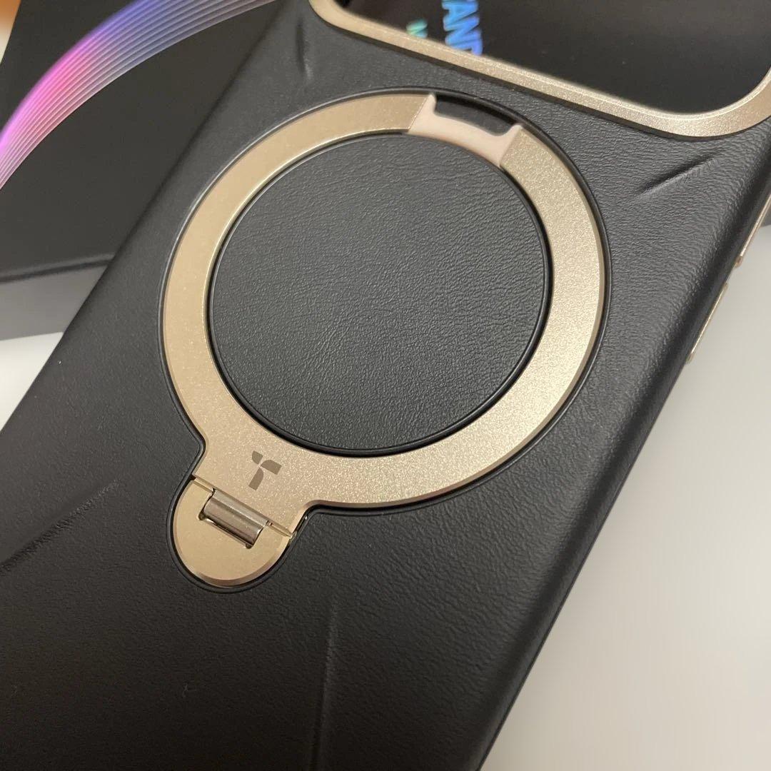 TORRAS iPhone 17Proケース 新感覚レザー 360°定点回転