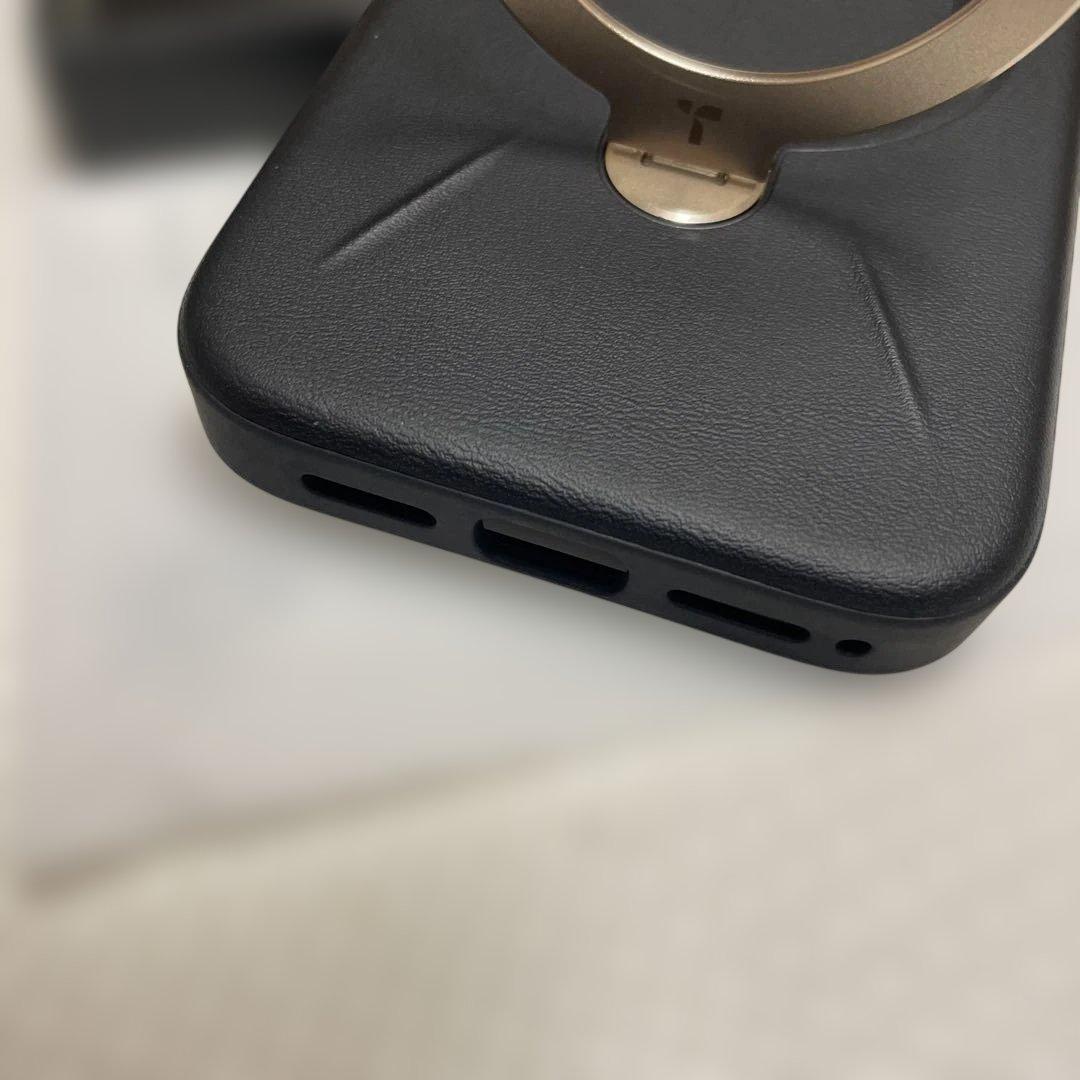 TORRAS iPhone 17Proケース 新感覚レザー 360°定点回転