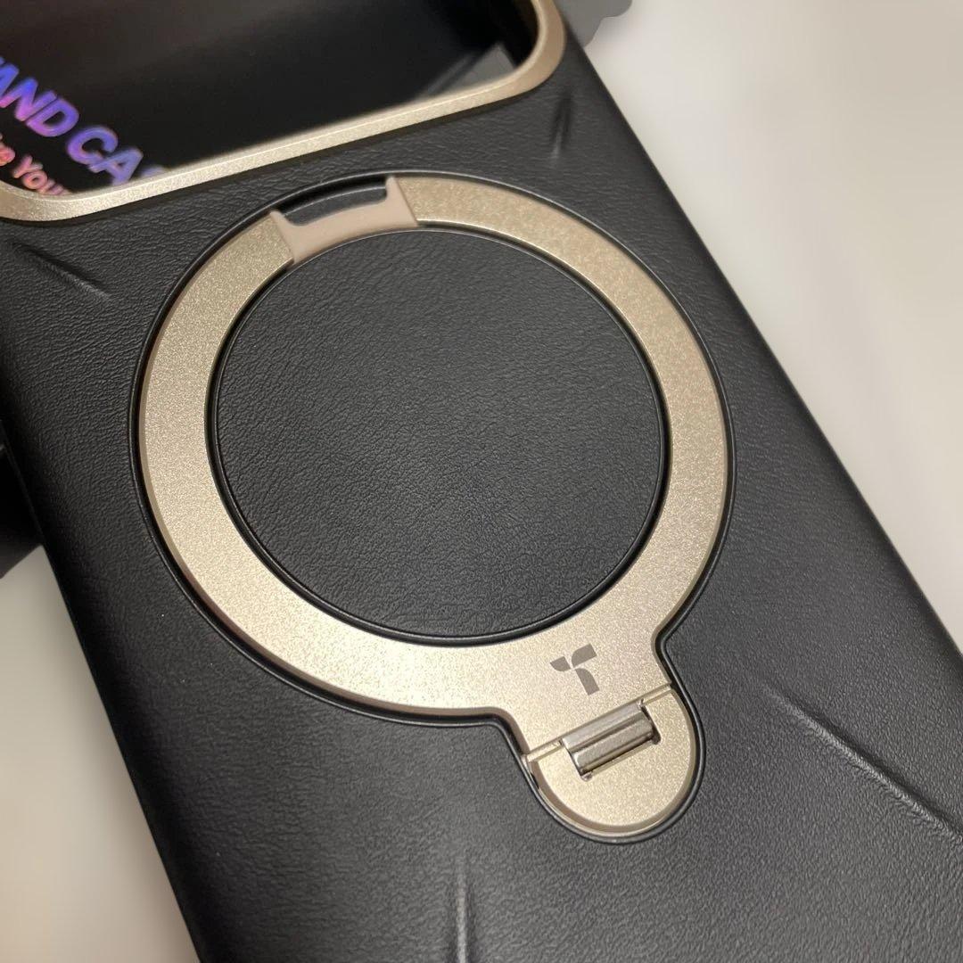 TORRAS iPhone 17Proケース 新感覚レザー 360°定点回転