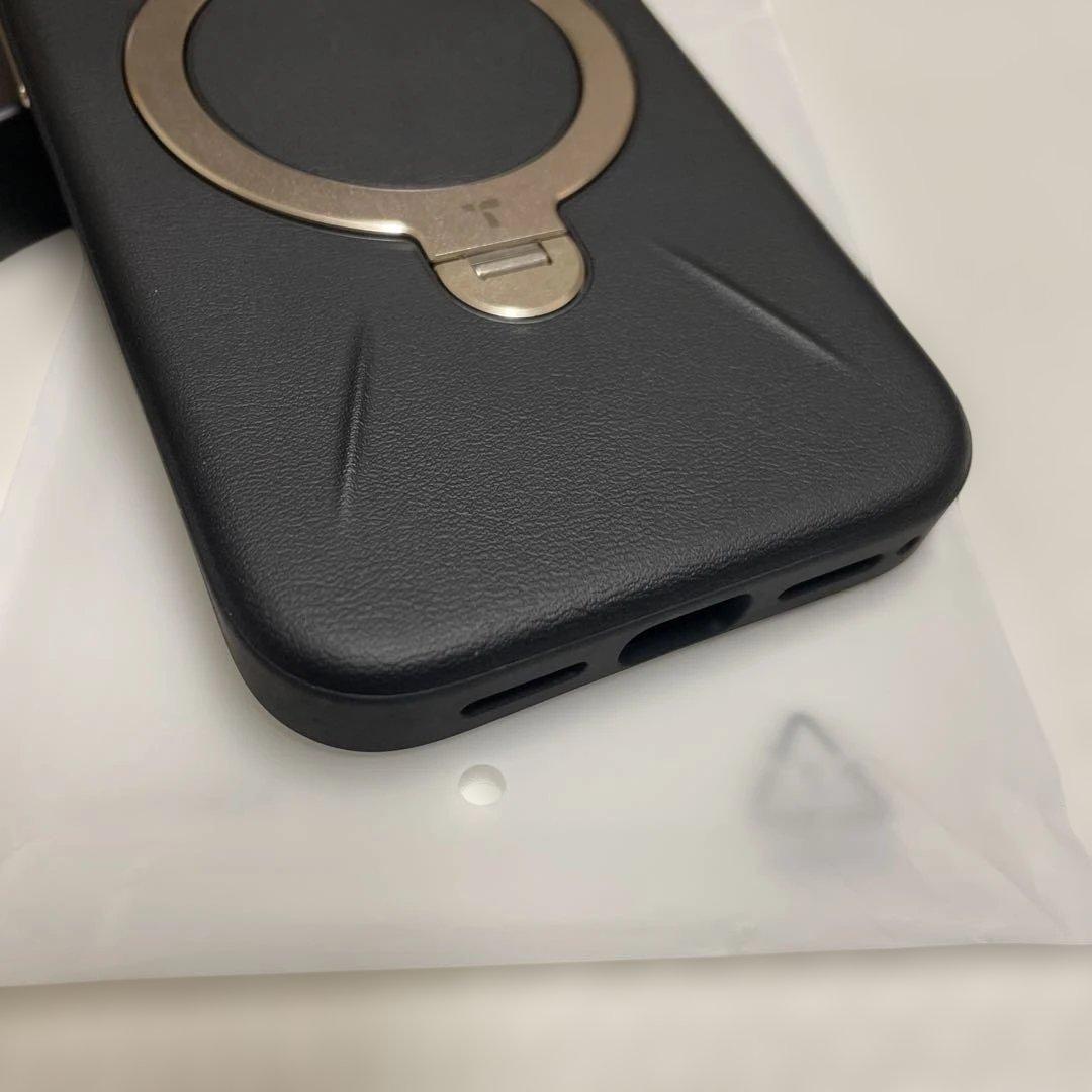 TORRAS iPhone 17Proケース 新感覚レザー 360°定点回転