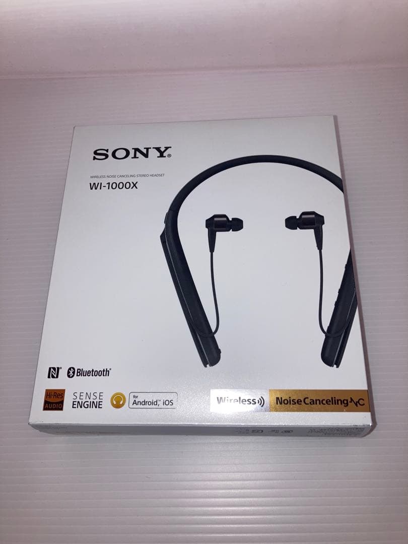 SONY WI-1000X　ワイヤレスノイズキャンセリングステレオヘッドセット