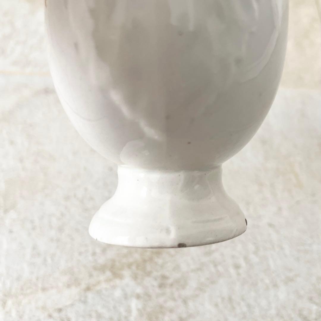 【訳あり品】フランスアンティーク　ソーシエール　白鳥