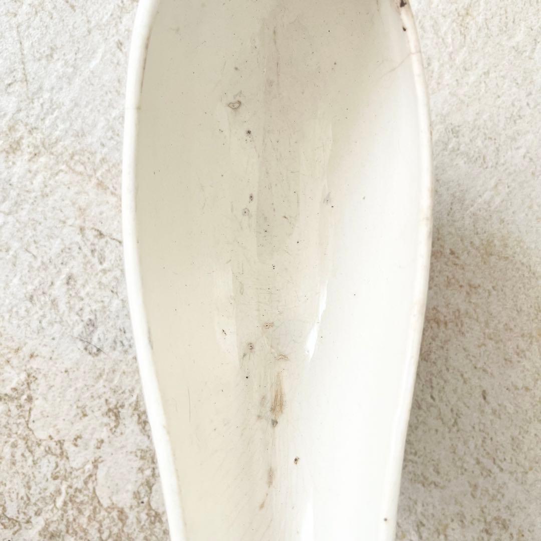 【訳あり品】フランスアンティーク　ソーシエール　白鳥