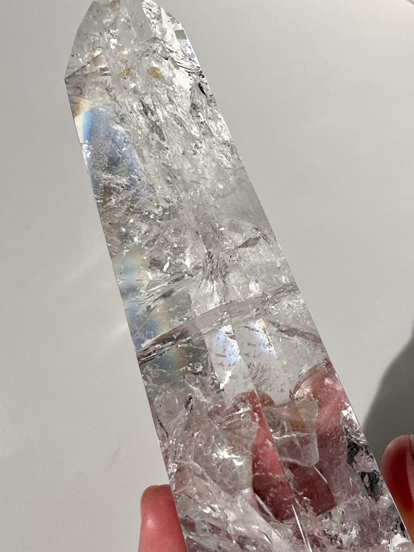 レムリアンクォーツ　ブラジル　バイーア州産　タワー