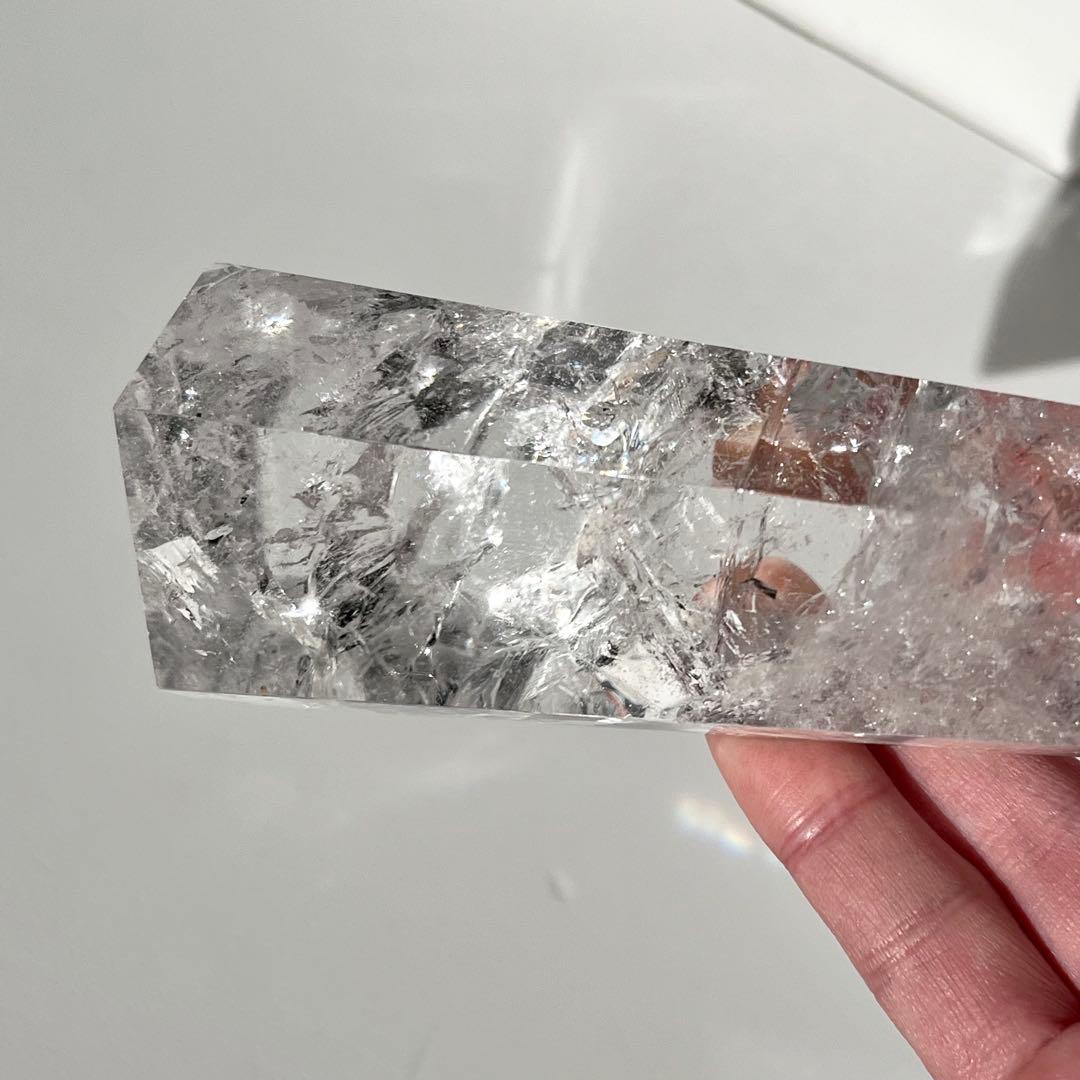 レムリアンクォーツ　ブラジル　バイーア州産　タワー