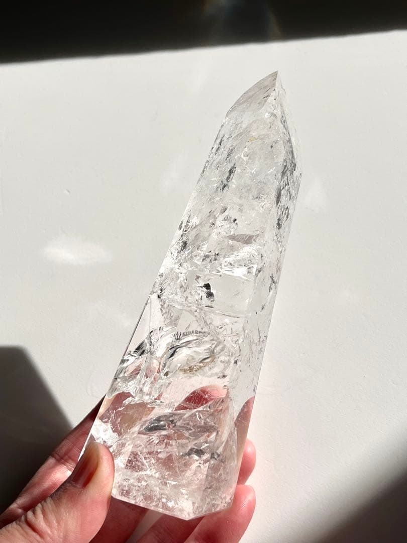 レムリアンクォーツ　ブラジル　バイーア州産　タワー