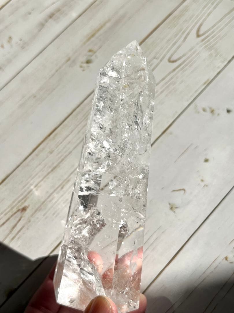 レムリアンクォーツ　ブラジル　バイーア州産　タワー