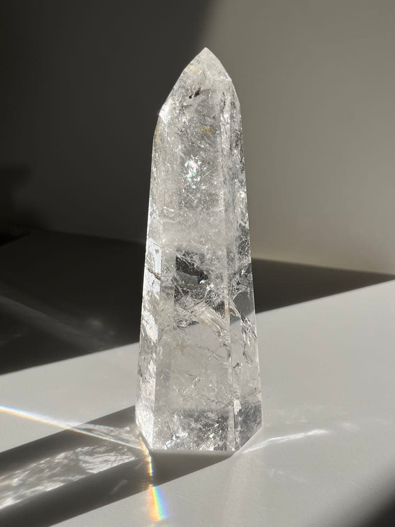 レムリアンクォーツ　ブラジル　バイーア州産　タワー