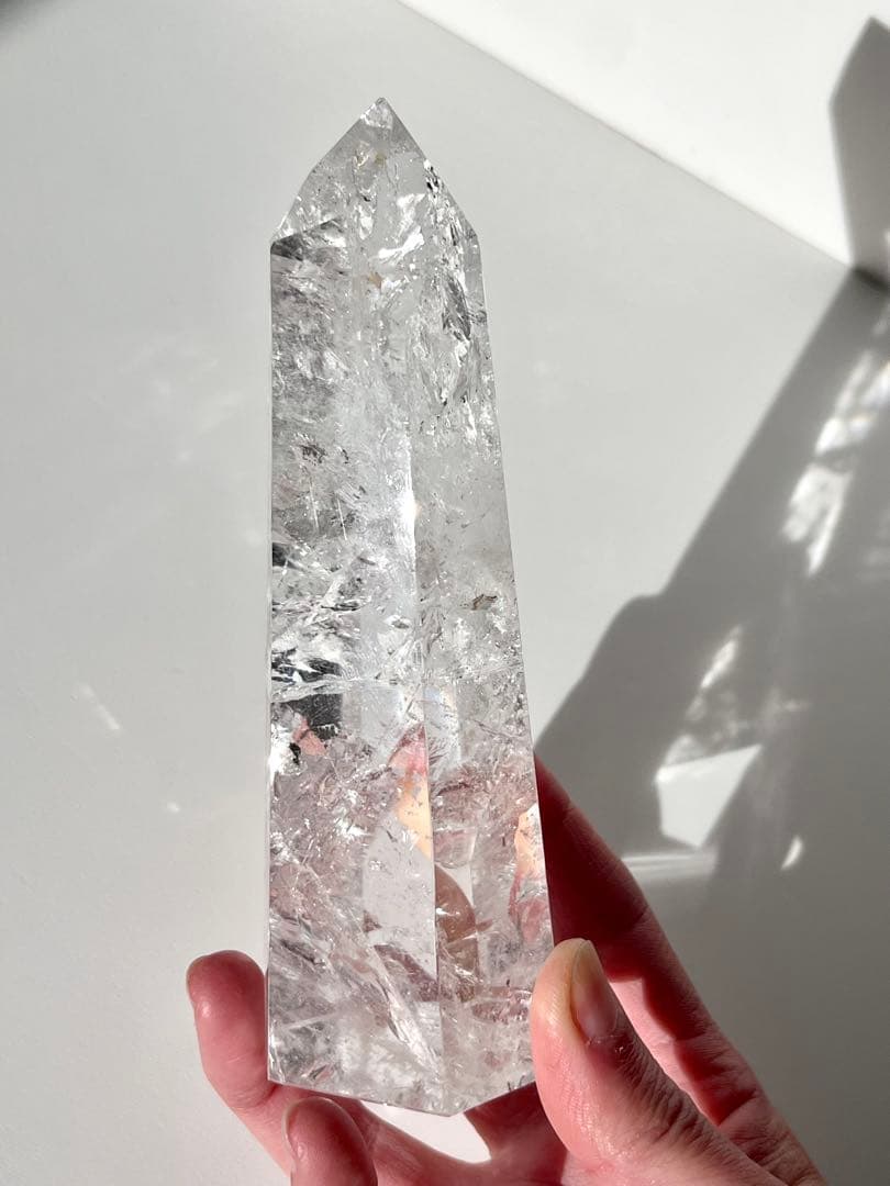 レムリアンクォーツ　ブラジル　バイーア州産　タワー