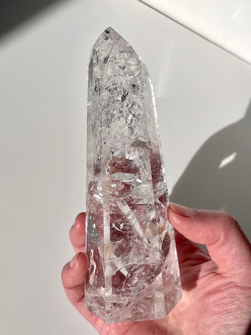 レムリアンクォーツ　ブラジル　バイーア州産　タワー