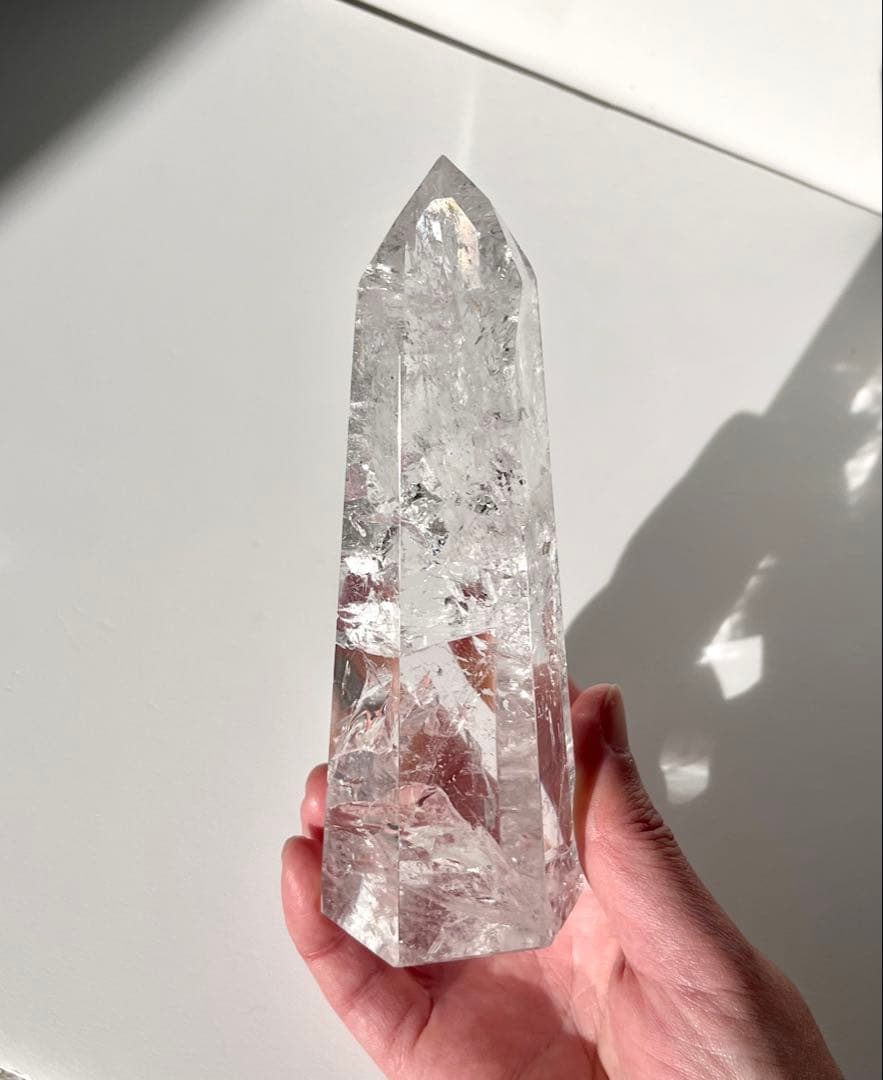 レムリアンクォーツ　ブラジル　バイーア州産　タワー