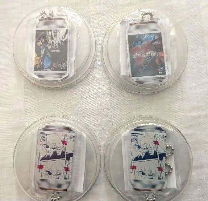 Eve　ラベル缶　ステッカー　当たりアクキーセット