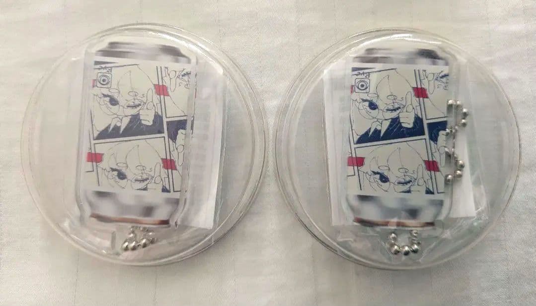 Eve　ラベル缶　ステッカー　当たりアクキーセット