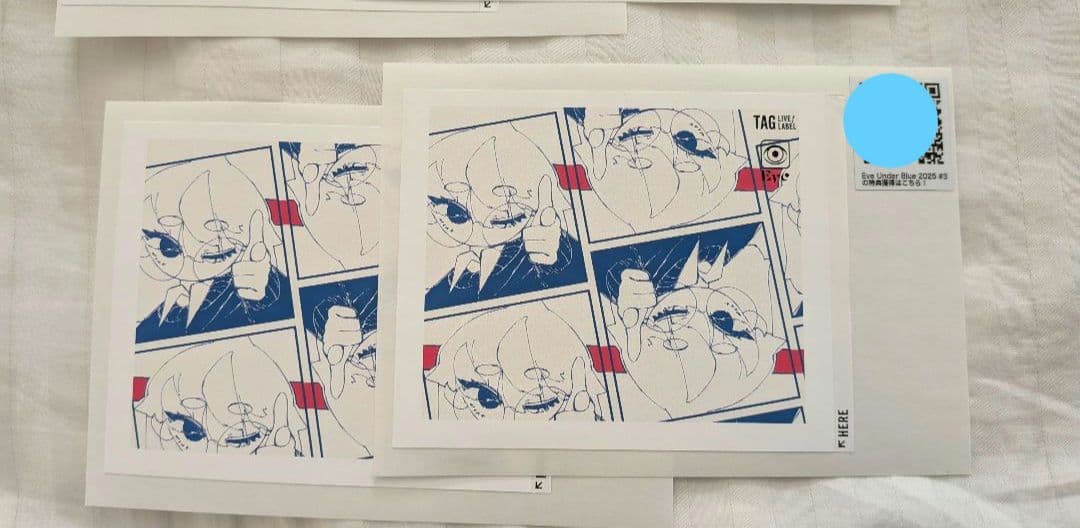 Eve　ラベル缶　ステッカー　当たりアクキーセット