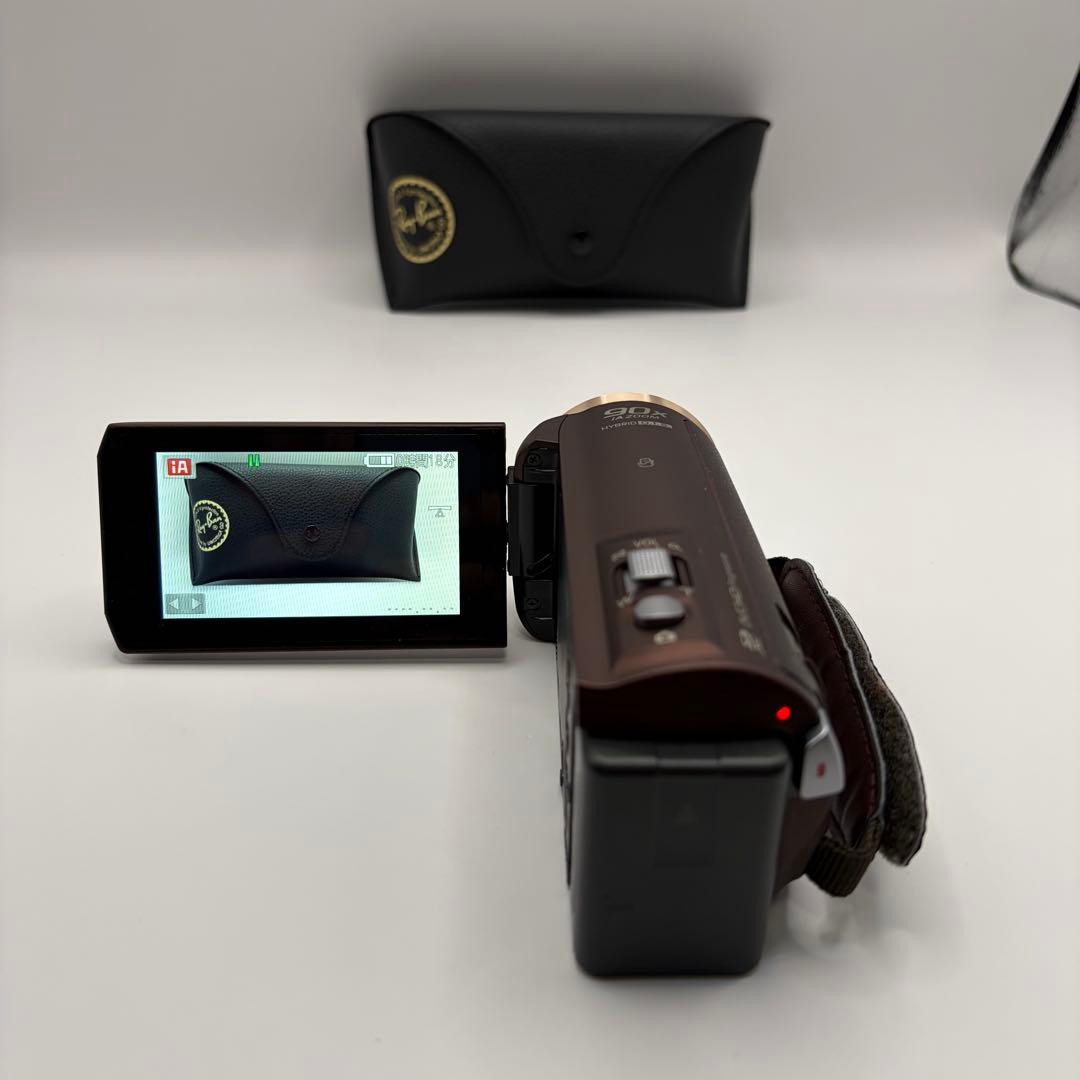 【美品】Panasonic HC-V550M-T ビデオカメラ ブラウン