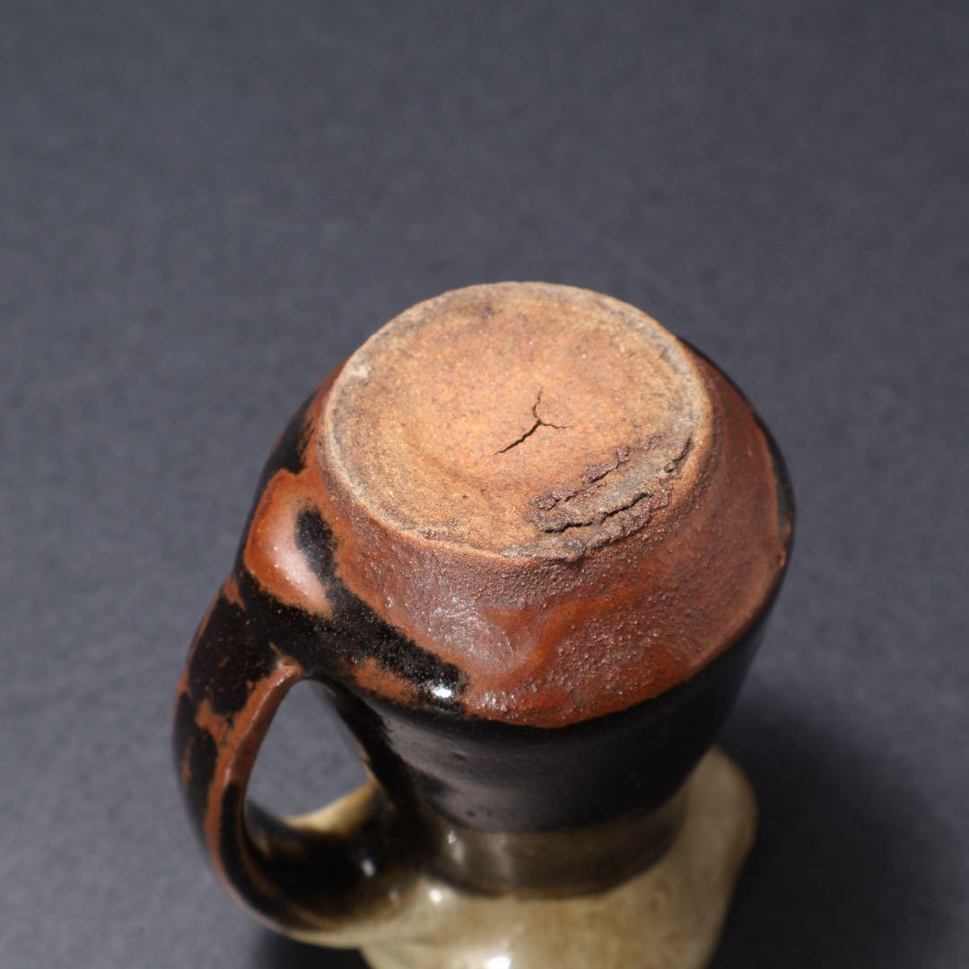 浜田庄司　掛分ミルクピッチャー　人間国宝　R1610K3