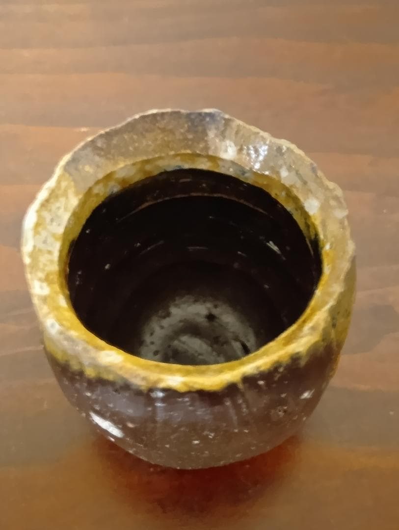 伊勢崎晃一郎　備前黒酒呑