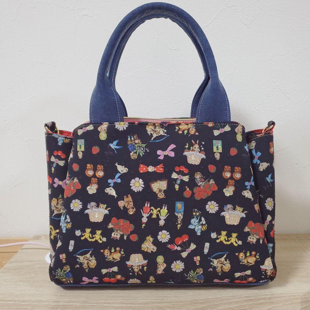 ハンドメイド 3roomsバッグ M コラージュ yukiemon