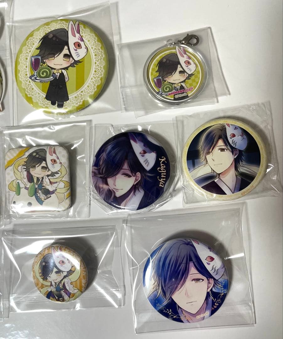 【希少】 大正×対称アリス かぐや 缶バッジ アクキー PC版 特典 アニメガ