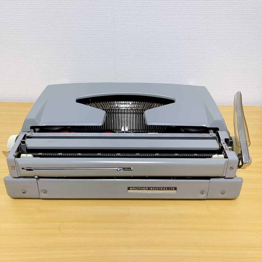 動作品★BROTHER Valiant タイプライター 昭和レトロ アンティーク